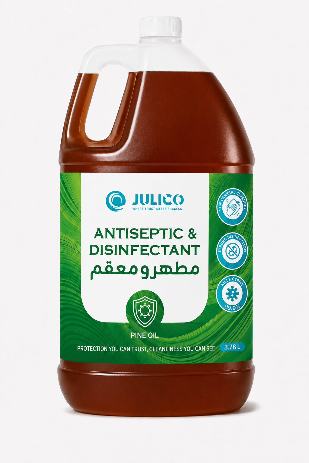 Julico Antiseptic & Disinfectant — Pine Oil, 3.78 L