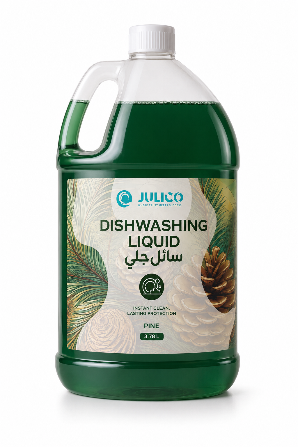 Dishwashing Liquid 3.78 L - Pine